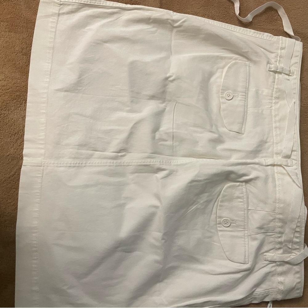 Loft | White mini skirt Size 14 - Picture 2 of 4